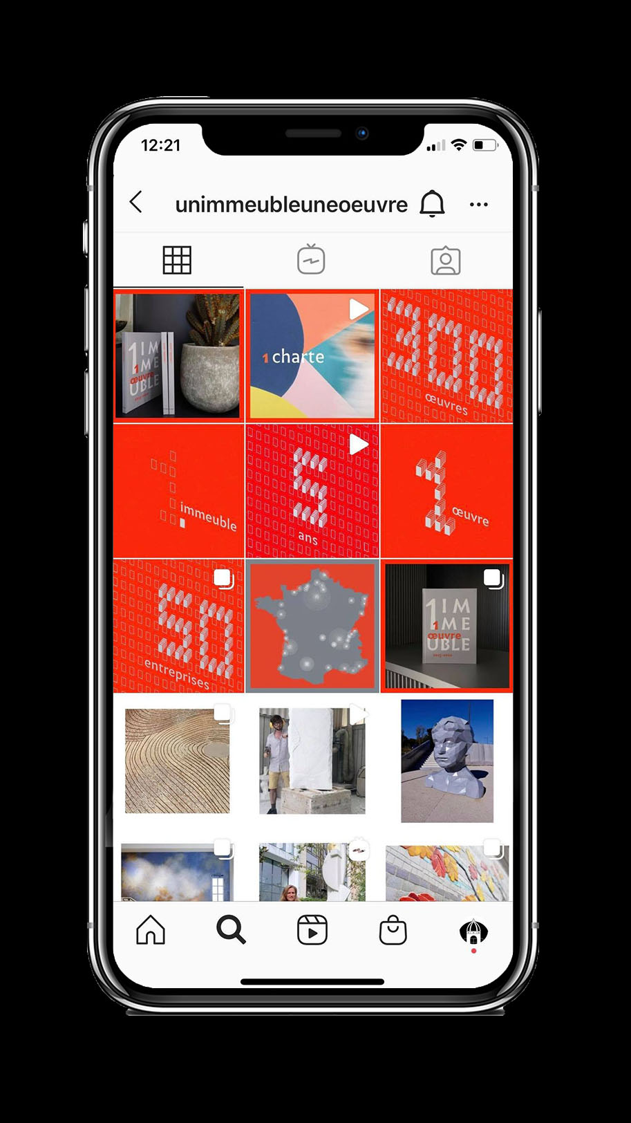 1 Immeuble 1 Oeuvre compte Instagram THE FARM PARIS