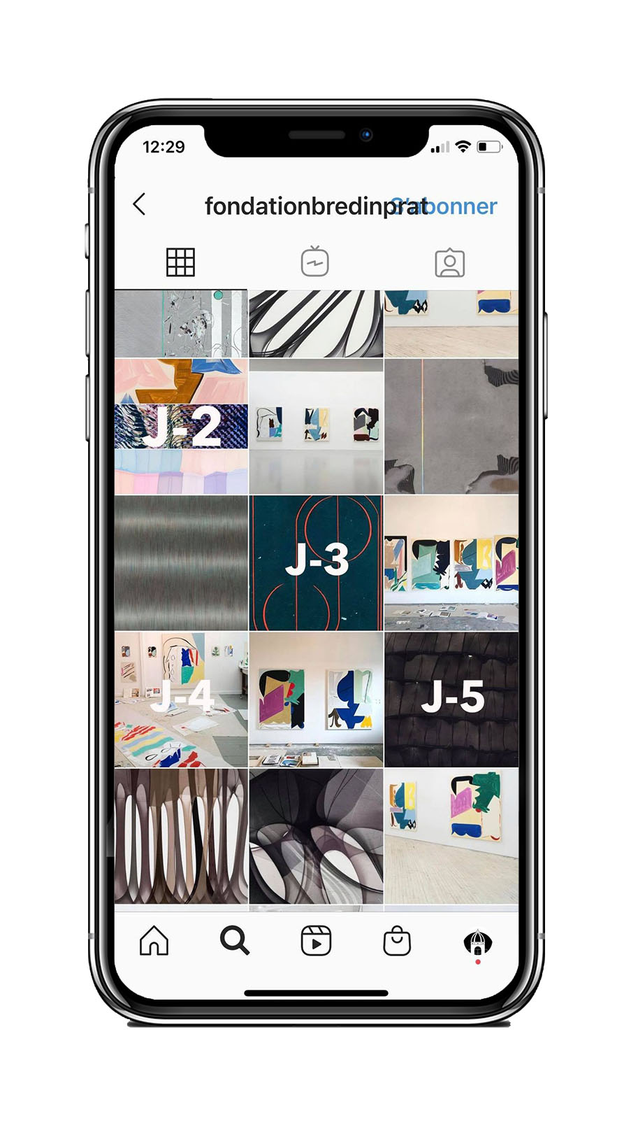 Fondation Bredin Prat compte Instagram