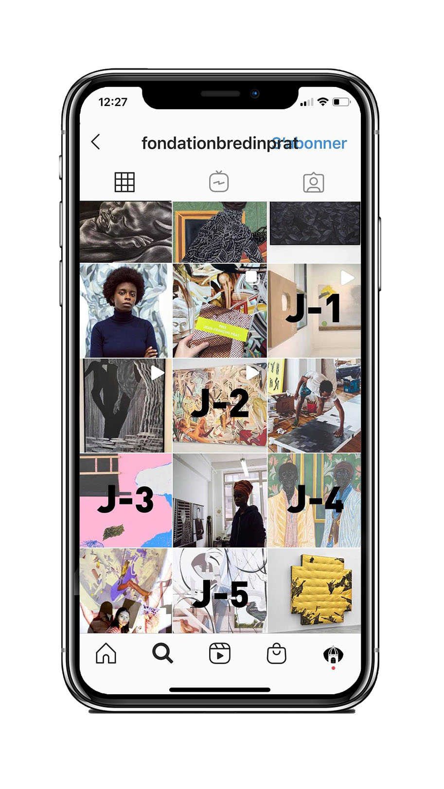 Fondation Bredin Prat compte Instagram