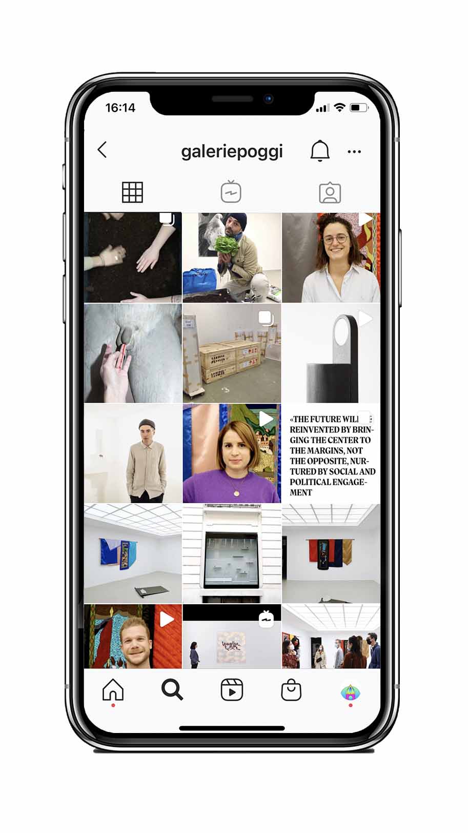 Galerie Jerome Poggi compte Instagram