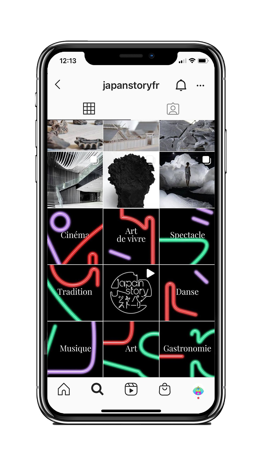 Japan Story compte Instagram THE FARM PARIS