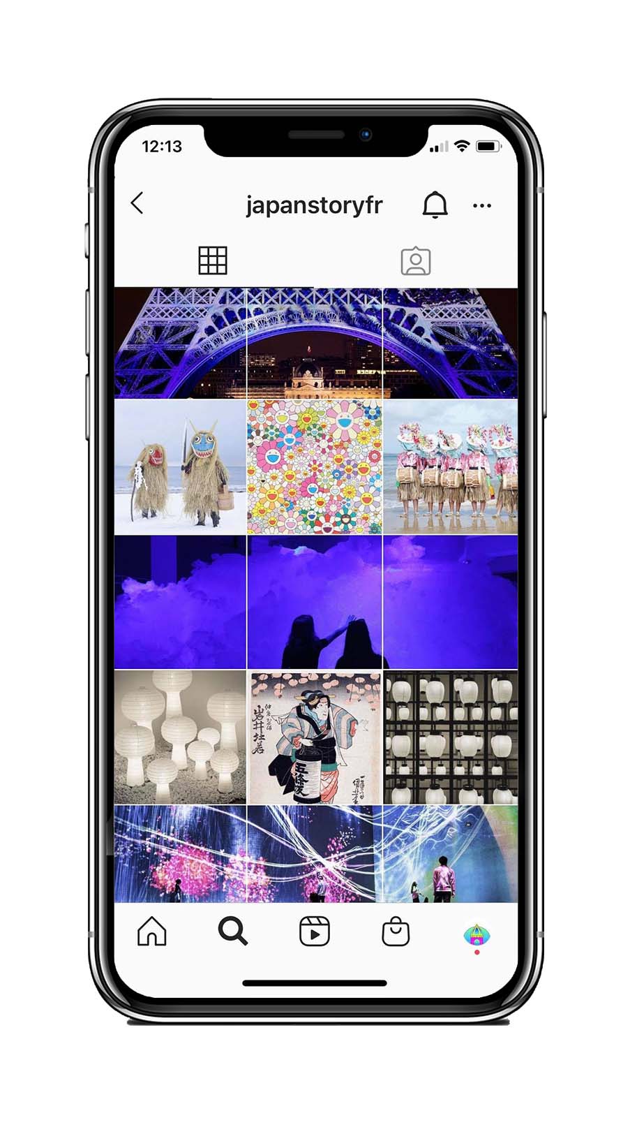 Japonismes 2018 compte Instagram THE FARM 1