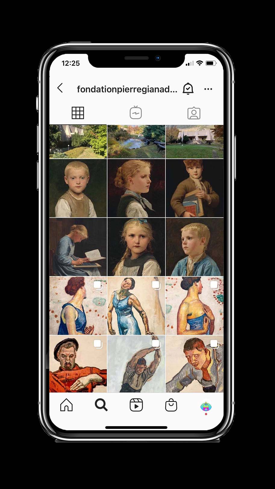 Fondation Pierre Gianadda compte Instagram THE FARM