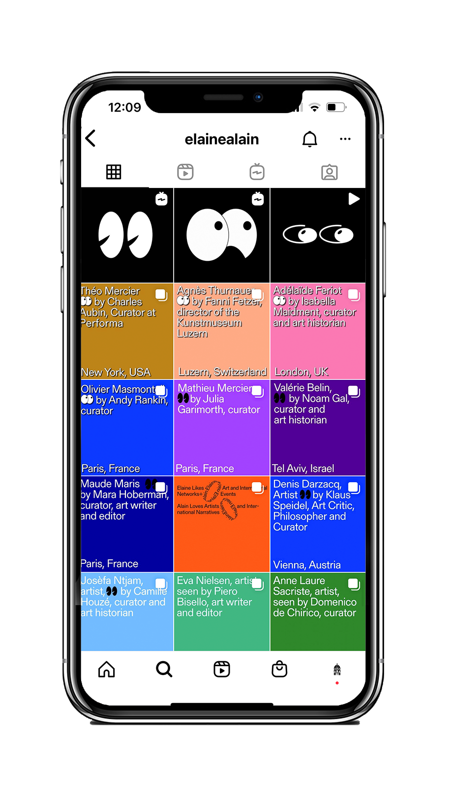 ElaineAlain publication compte instagram