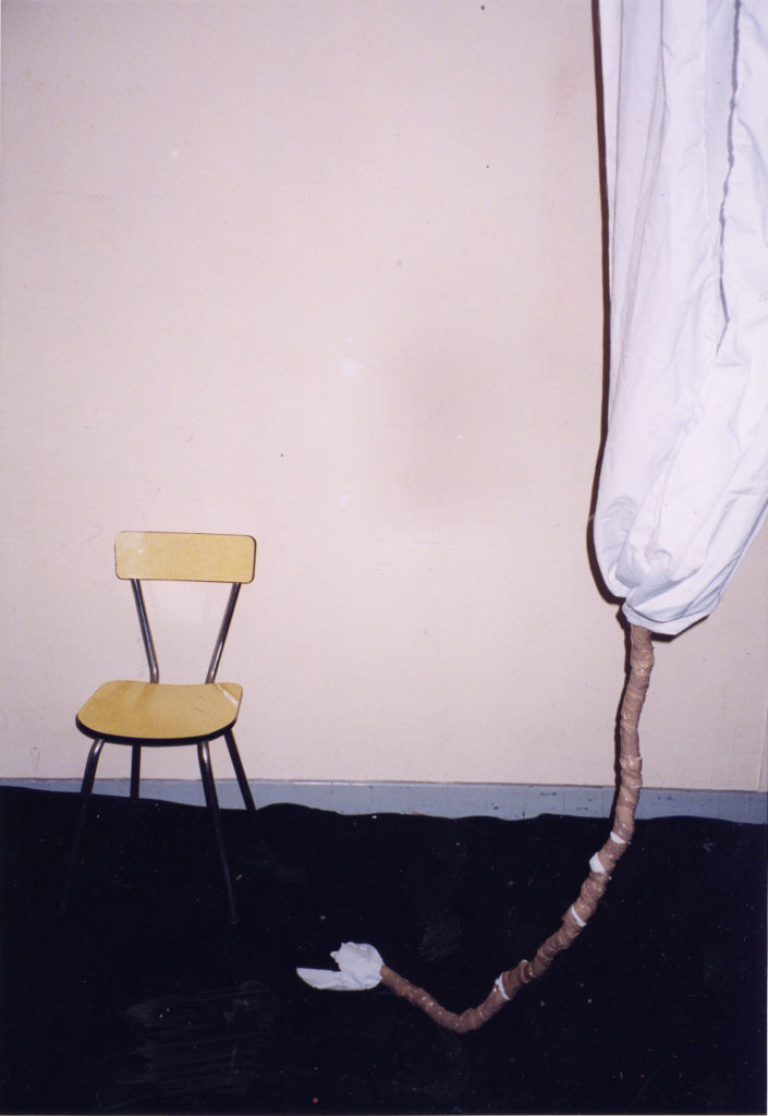 Galerie Poggi, Art Basel Miami Beach, Georges Tony Stoll, Chair and Sculpture, 1997