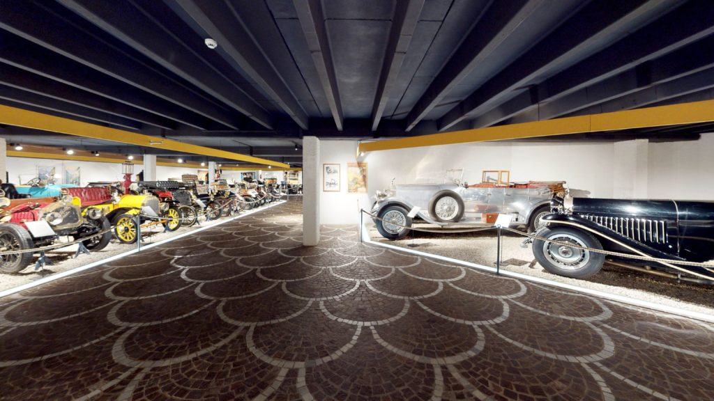 Fondation Pierre Gianadda, Visite virtuelle, Musée de l'automobile © CLAD - THE FARM