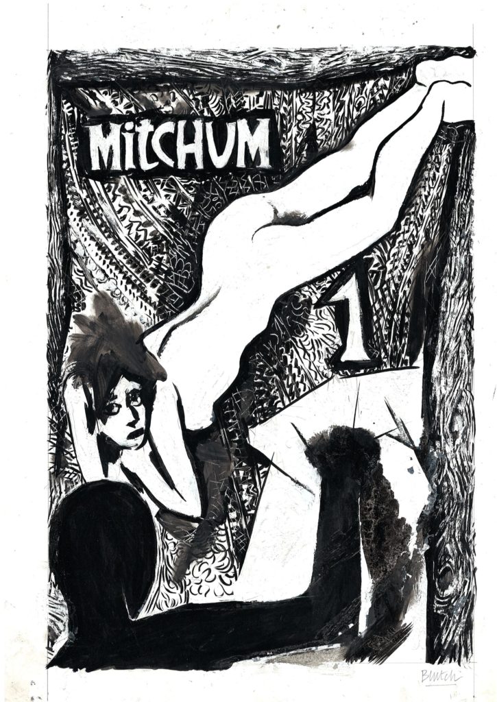 Blutch, Mitchum - Page de titre, 1990