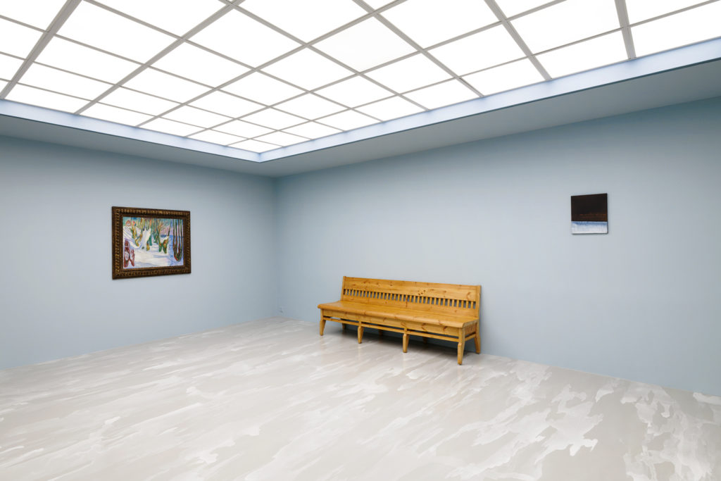 Galerie Poggi, Une Cosmologie de l'art - Edvard Munch, Anna-Eva Bergman, Septembre 2022 © Aurélien Mole