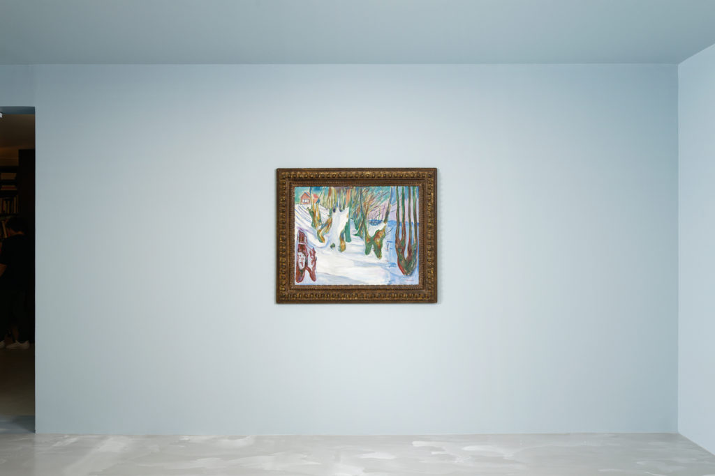 Galerie Poggi, Une Cosmologie de l'art - Edvard Munch, Anna-Eva Bergman, Septembre 2022 © Aurélien Mole
