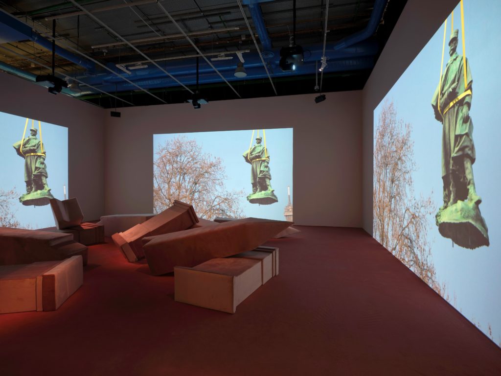 ADIAF, Prix Marcel Duchamp 2022, Installation d'Ivan Argote © Centre Pompidou / Bertrand Prévost