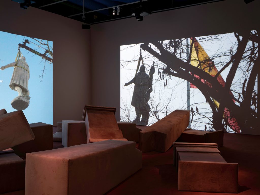 ADIAF, Prix Marcel Duchamp 2022, Installation d'Ivan Argote © Centre Pompidou / Bertrand Prévost