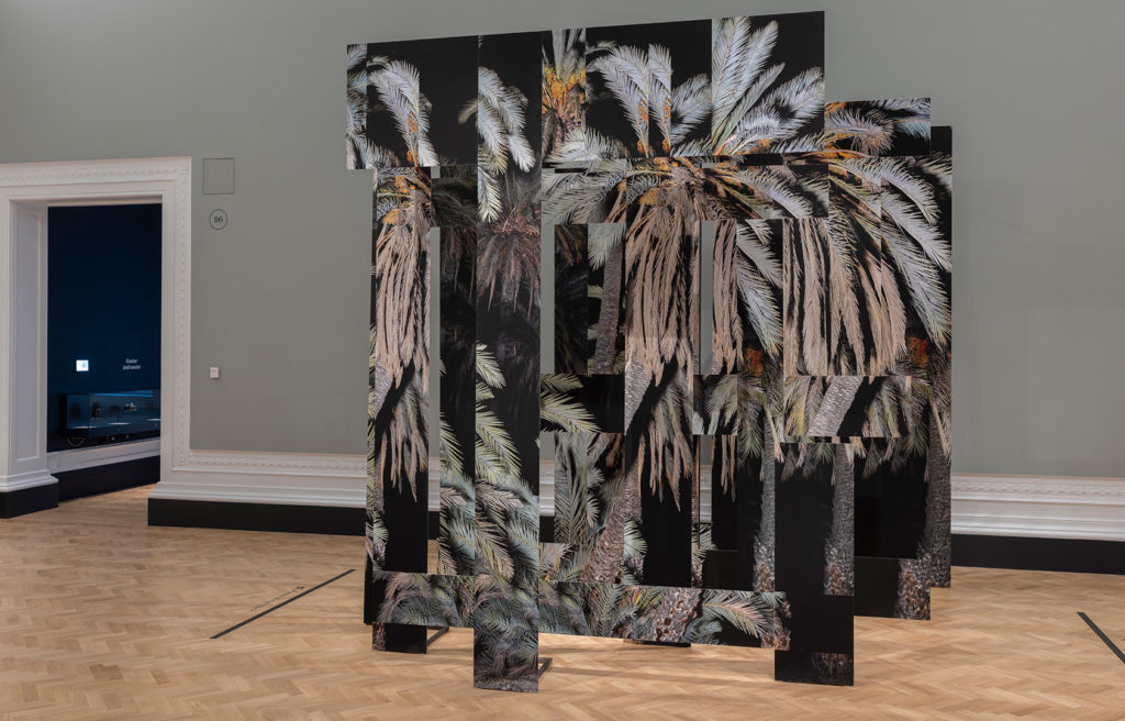 Noémie Goudal, Giant Phoenix, Installation view, Photography Centre, Victoria & Albert Museum, London, 2023