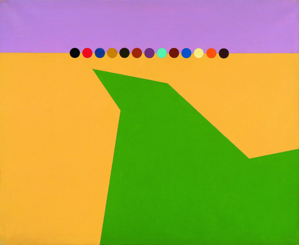 Emanuel Proweller, Treize ronds horizontaux, 1958