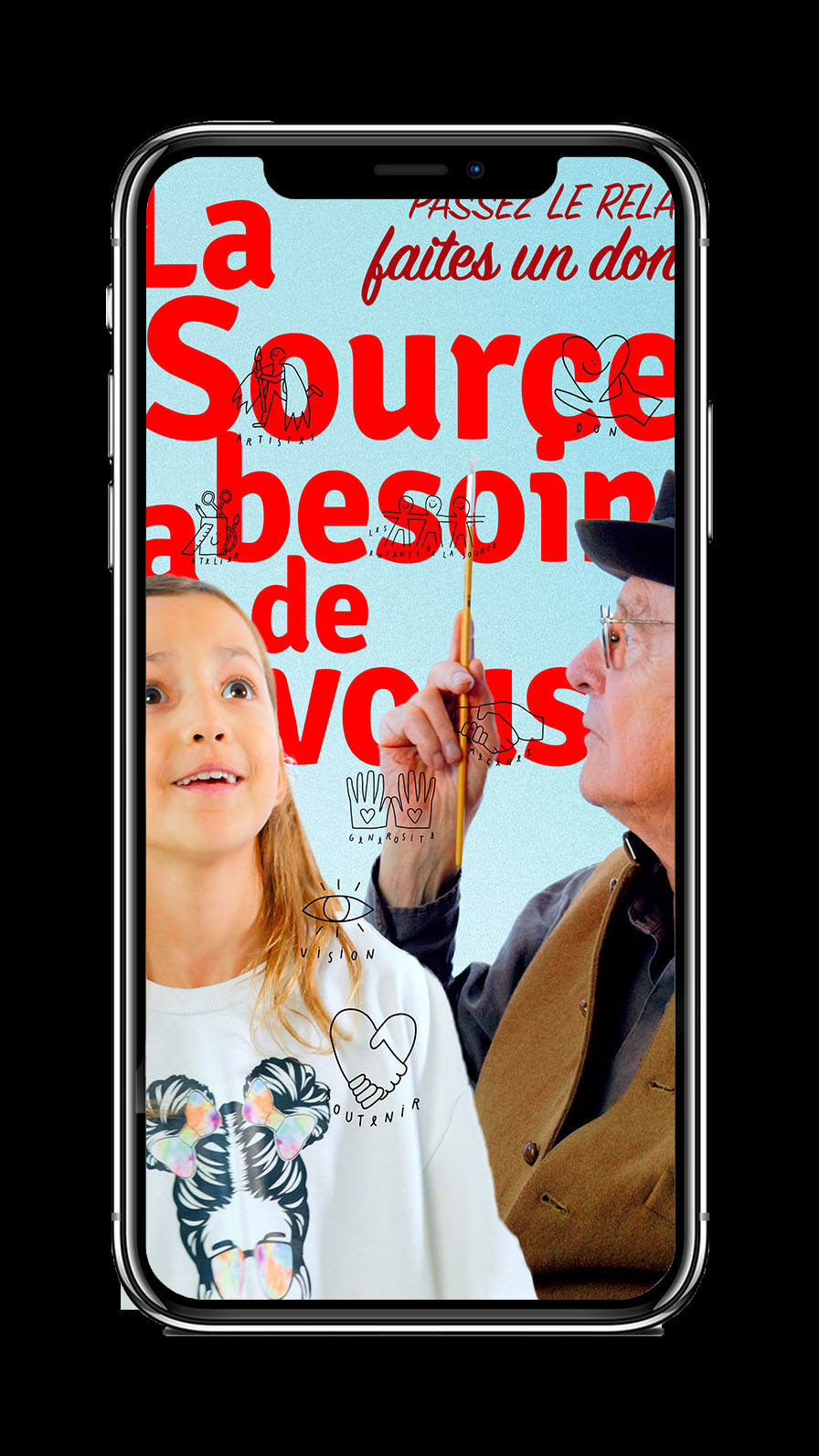 La Source Garouste - campagne dons 2023 - Story récapitulative