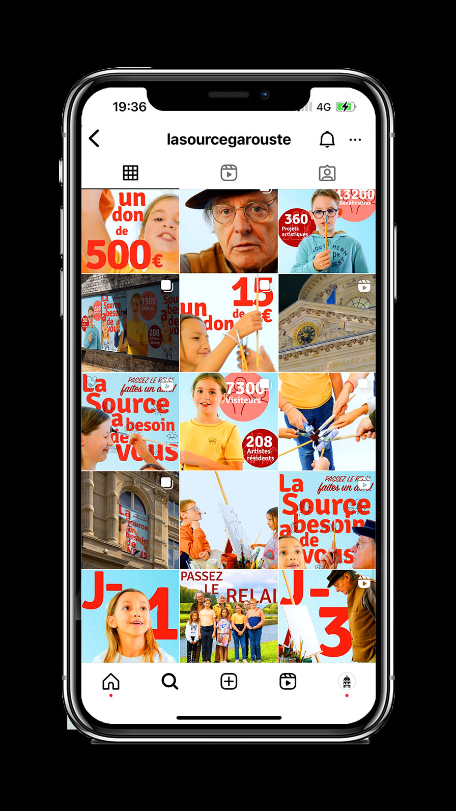 La Source Garouste - campagne dons 2023 - Story récapitulative