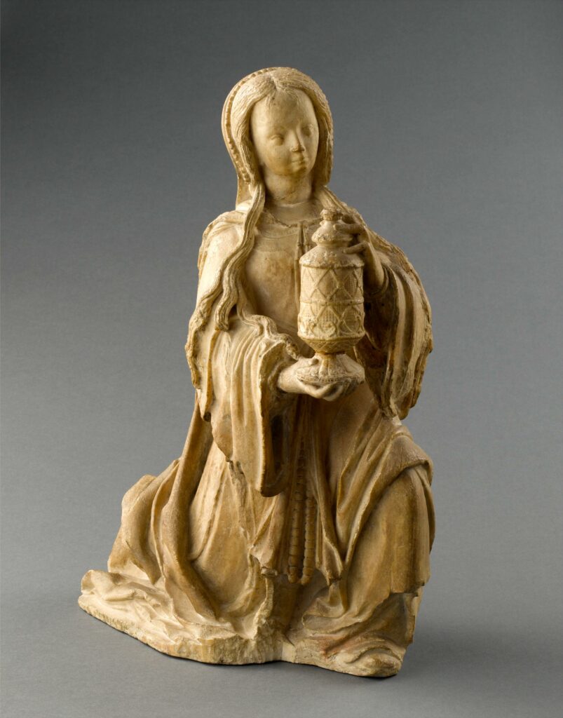 Sainte Marie-Madeleine agenouillée, musée de Cluny – musée national du Moyen Âge © GrandPalaisRmn (musée de Cluny – musée national du Moyen Âge) : image GrandPalaisRmn