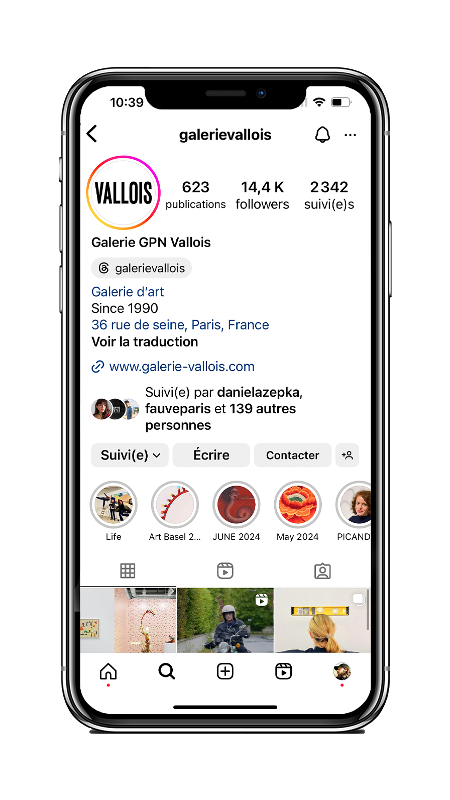 Galerie Vallois - étude de cas THE FARM