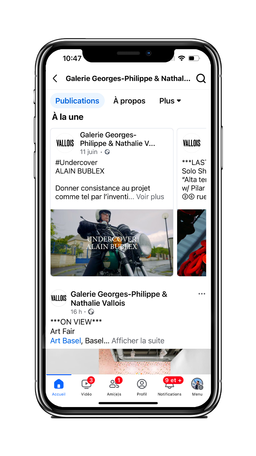 Galerie Vallois - étude de cas THE FARM