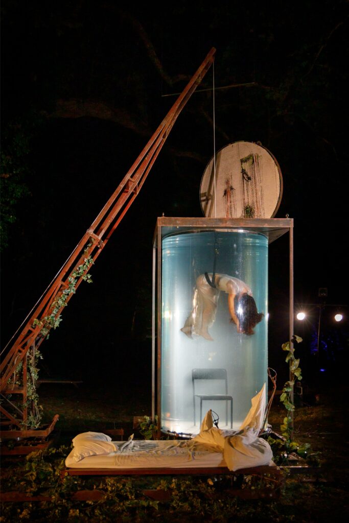 Clos Lucé, Flâneries Nocturnes 2024, © Léonard de Serres