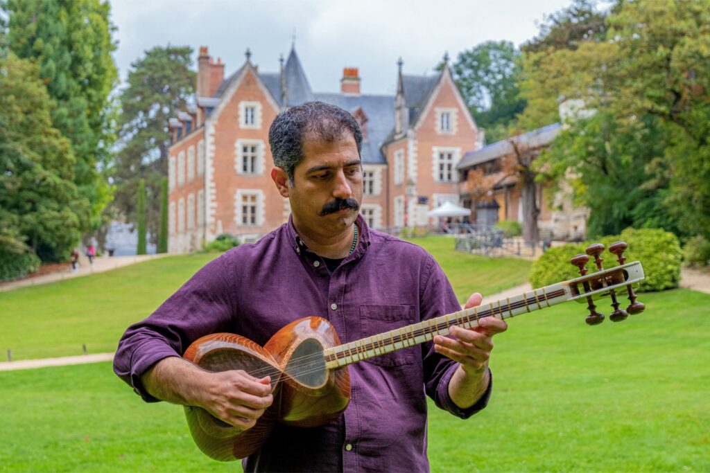 Clos Lucé, Festival Européen de musique Renaissance 2024, Orpheus XXI, Shahäbeddin Âzinmehr © CLAD - THE FARM