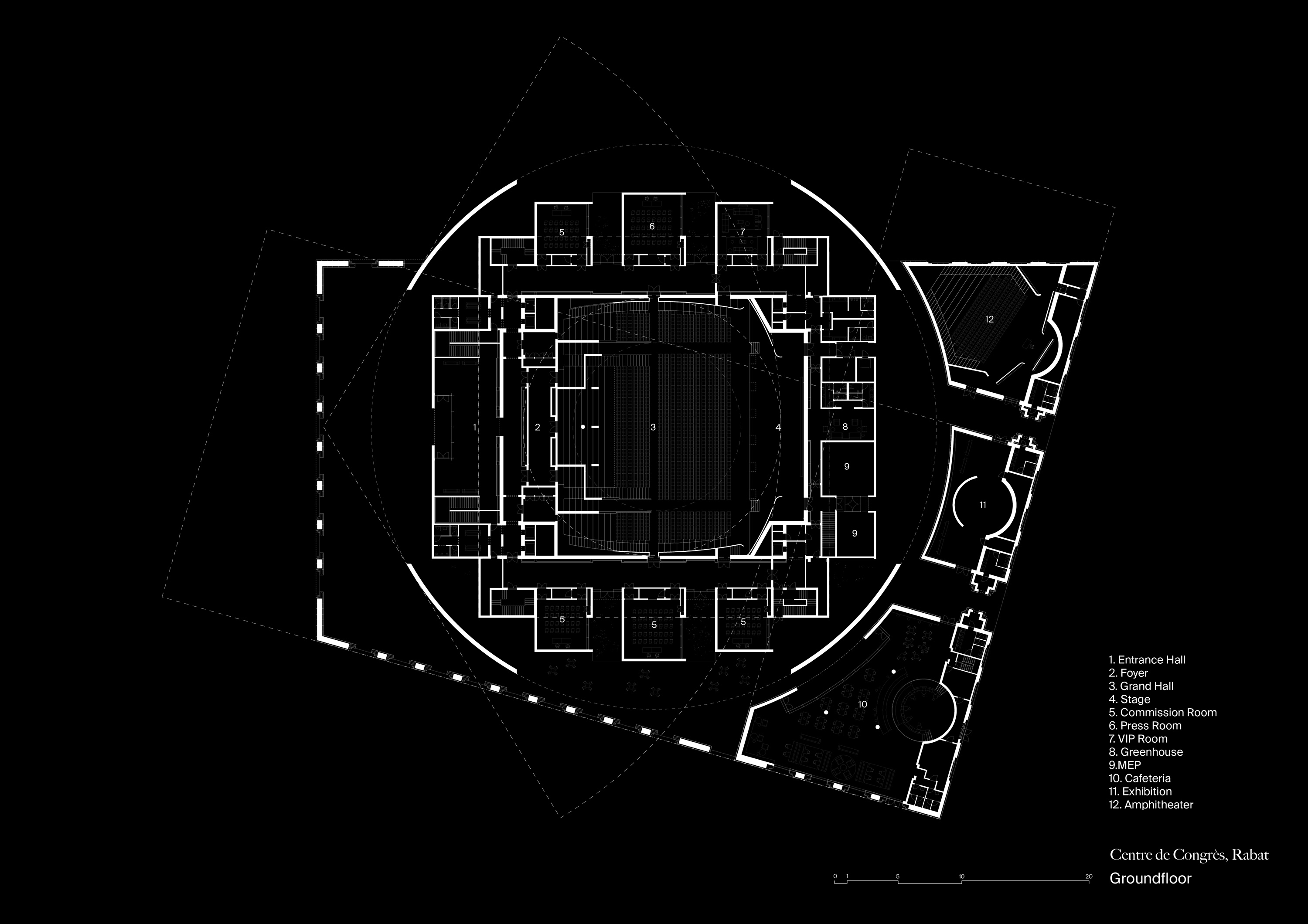 Bofill Taller de Arquitectura - Centre des Congrès Rabat CODEX CLAD