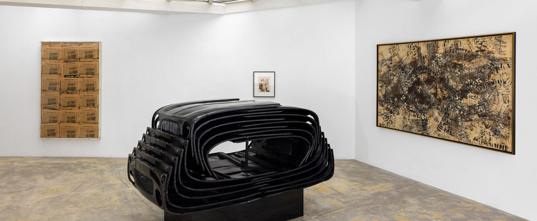 Galerie Vallois, Solo Show Tout ce qui reste, Arman, Septembre 2025 © Tadzio