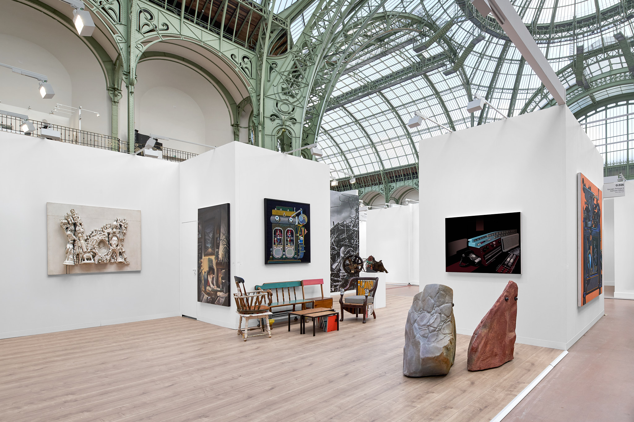 Galerie Vallois, Art Basel Paris, 2025 © GRAYSC Galerie Vallois, Art Basel Paris, 2025 © GRAYSC