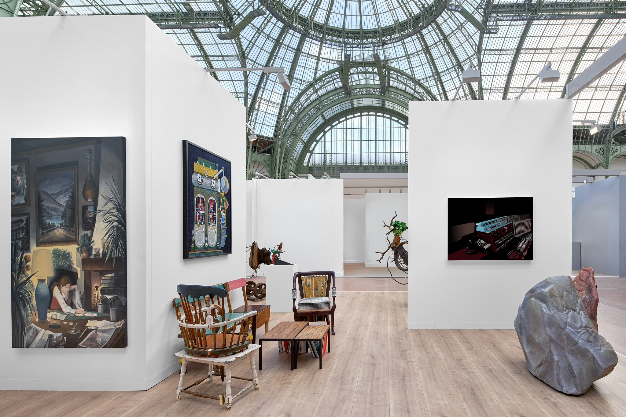 Galerie Vallois, Art Basel Paris, 2025 © GRAYSC Galerie Vallois, Art Basel Paris, 2025 © GRAYSC