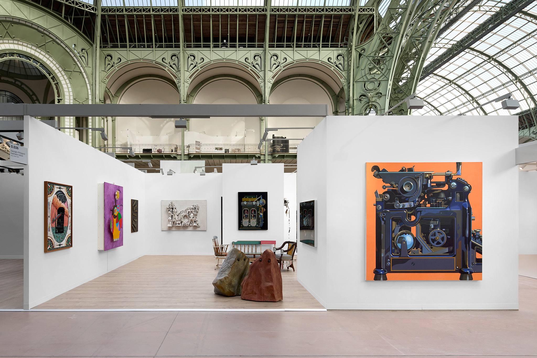 Galerie Vallois, Art Basel Paris, 2025 © GRAYSC Galerie Vallois, Art Basel Paris, 2025 © GRAYSC