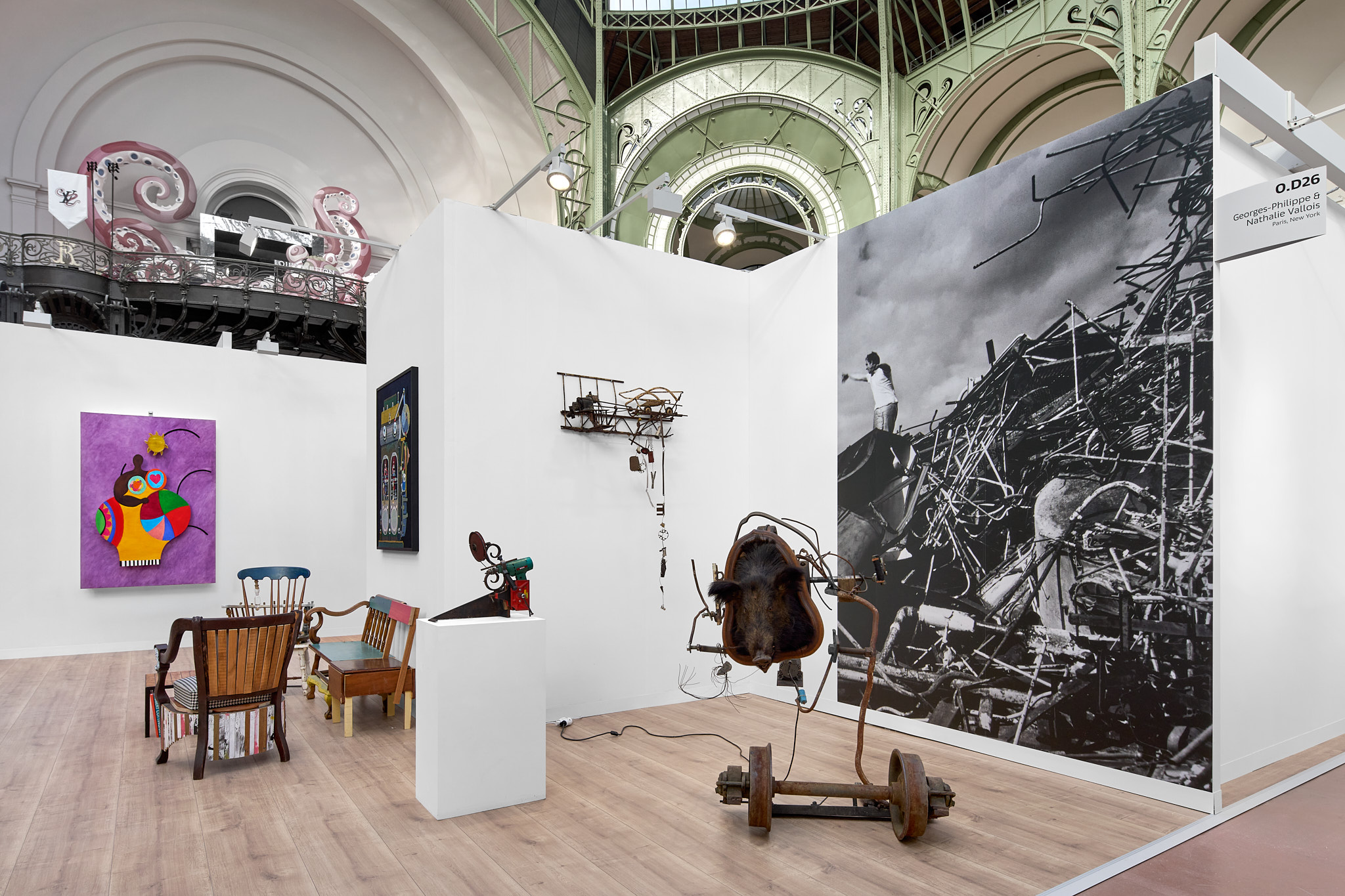 Galerie Vallois, Art Basel Paris, 2025 © GRAYSC 2 Galerie Vallois, Art Basel Paris, 2025 © GRAYSC