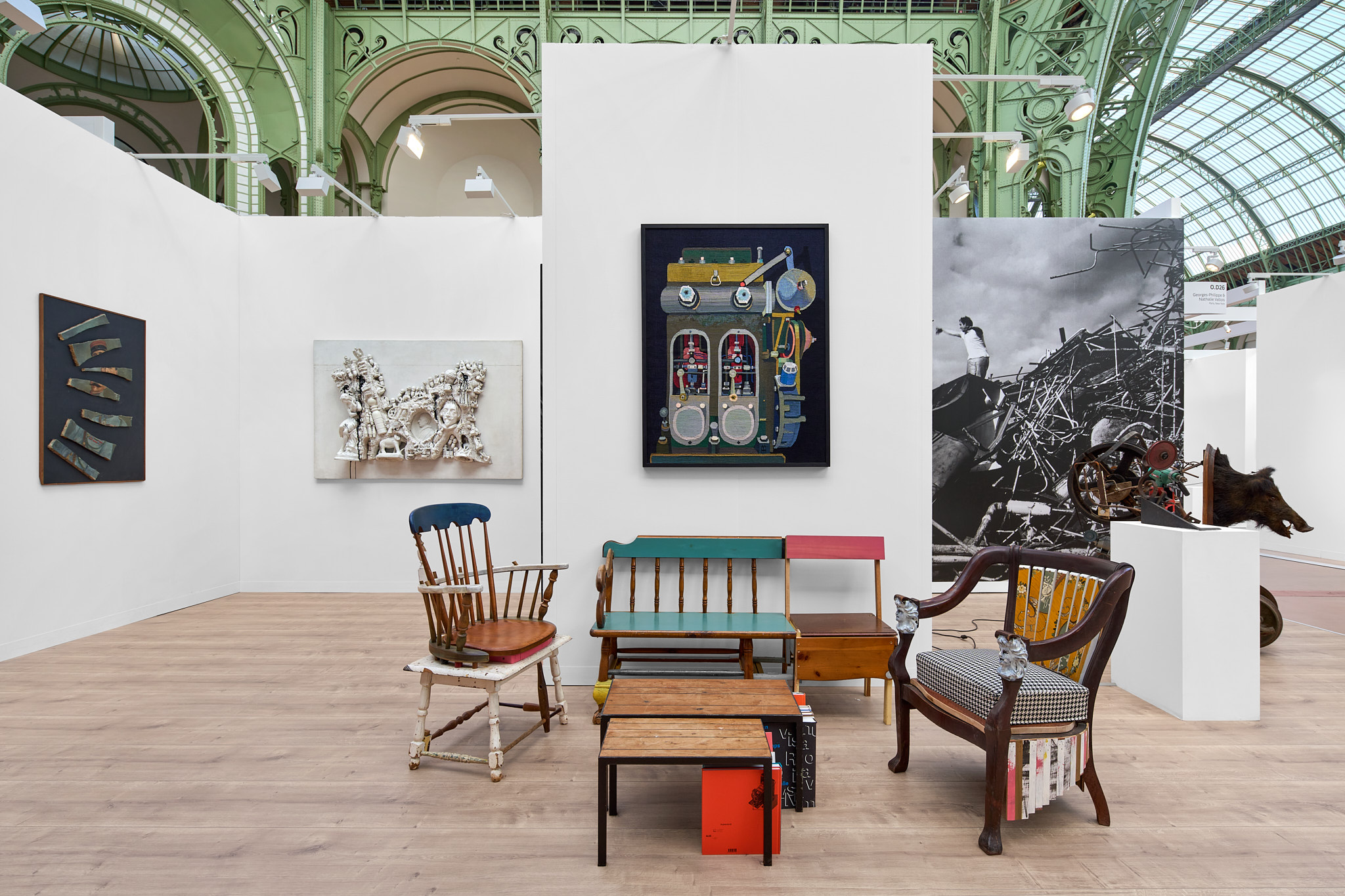 Galerie Vallois, Art Basel Paris, 2025 © GRAYSC Galerie Vallois, Art Basel Paris, 2025 © GRAYSC