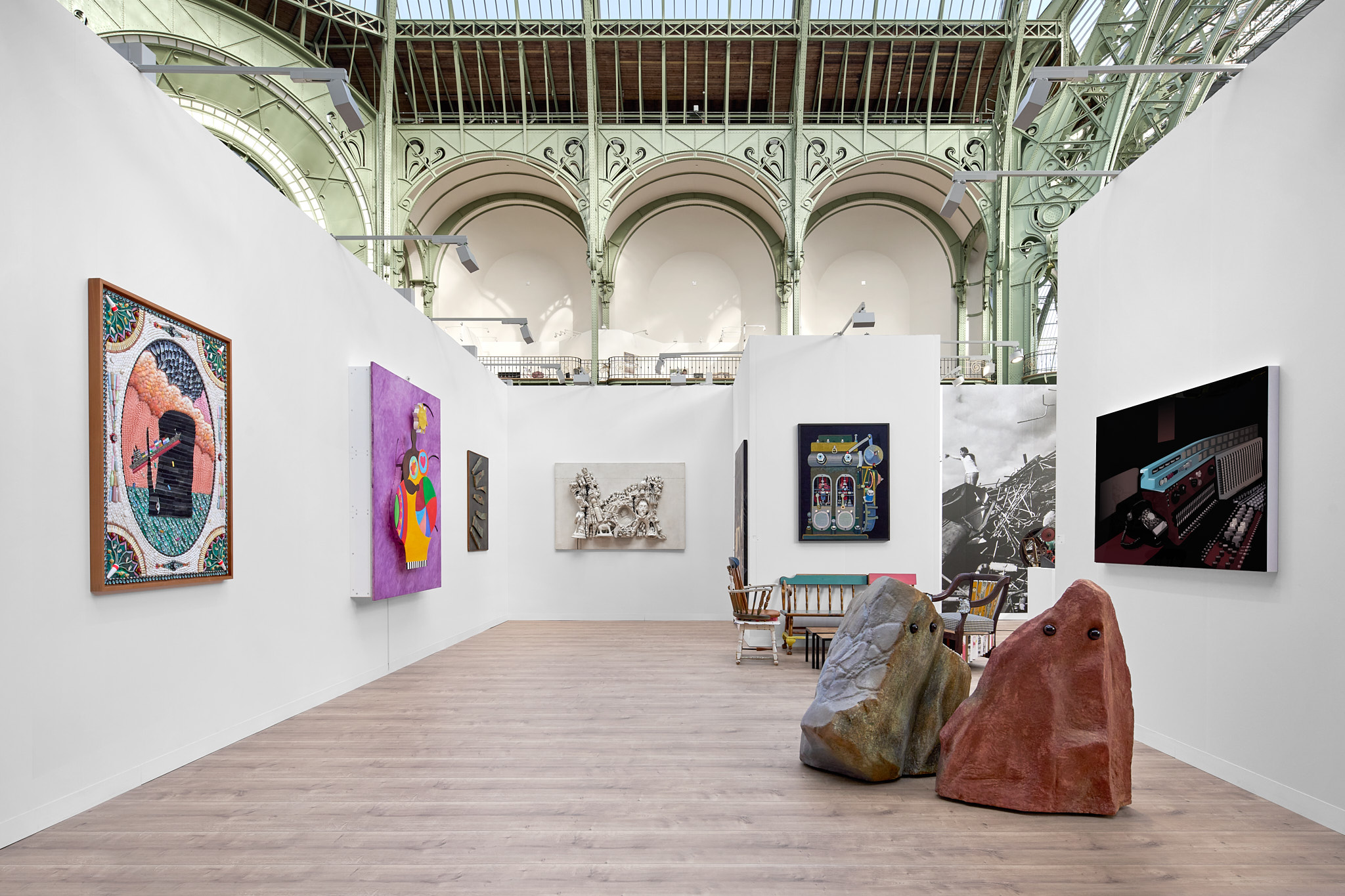 Galerie Vallois, Art Basel Paris, 2025 © GRAYSC Galerie Vallois, Art Basel Paris, 2025 © GRAYSC
