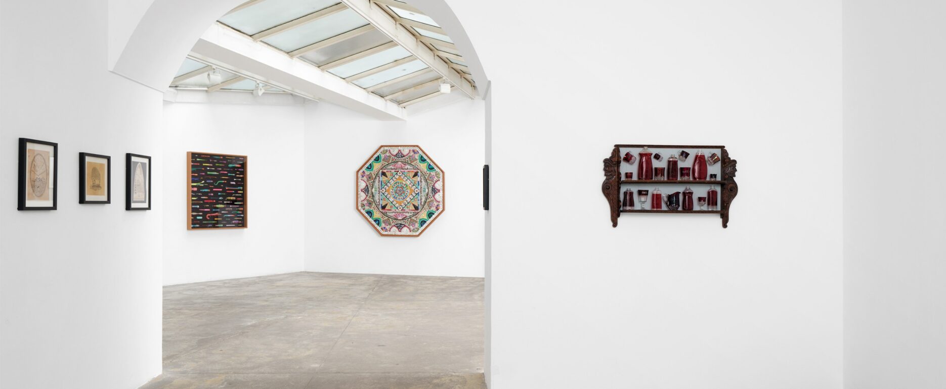 Galerie Vallois, Solo Show Baigné de vos langueurs, Duke Riley, Novembre 2025 © Aurélien Mole