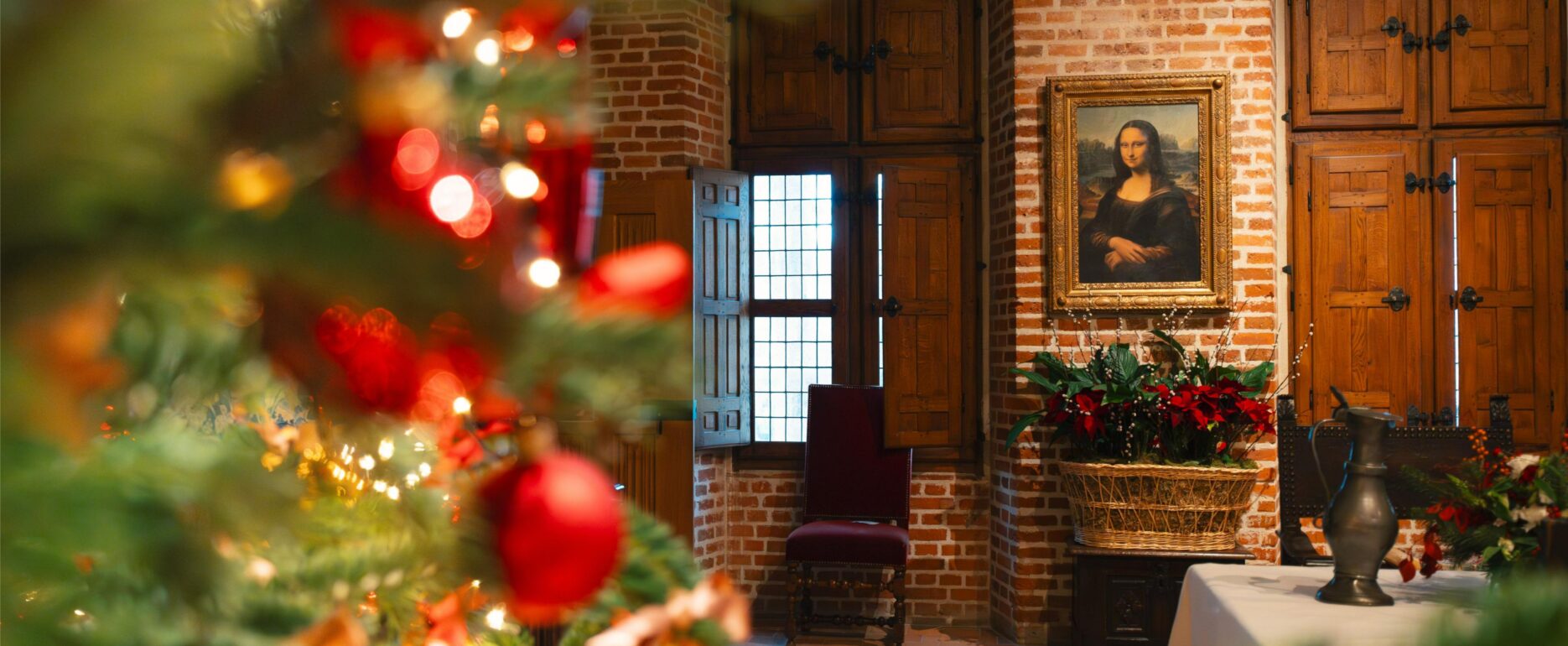Château du Clos Lucé, Fééries de Noël 2025. Photo © R. Bridonneau - Val de Loire Tourisme