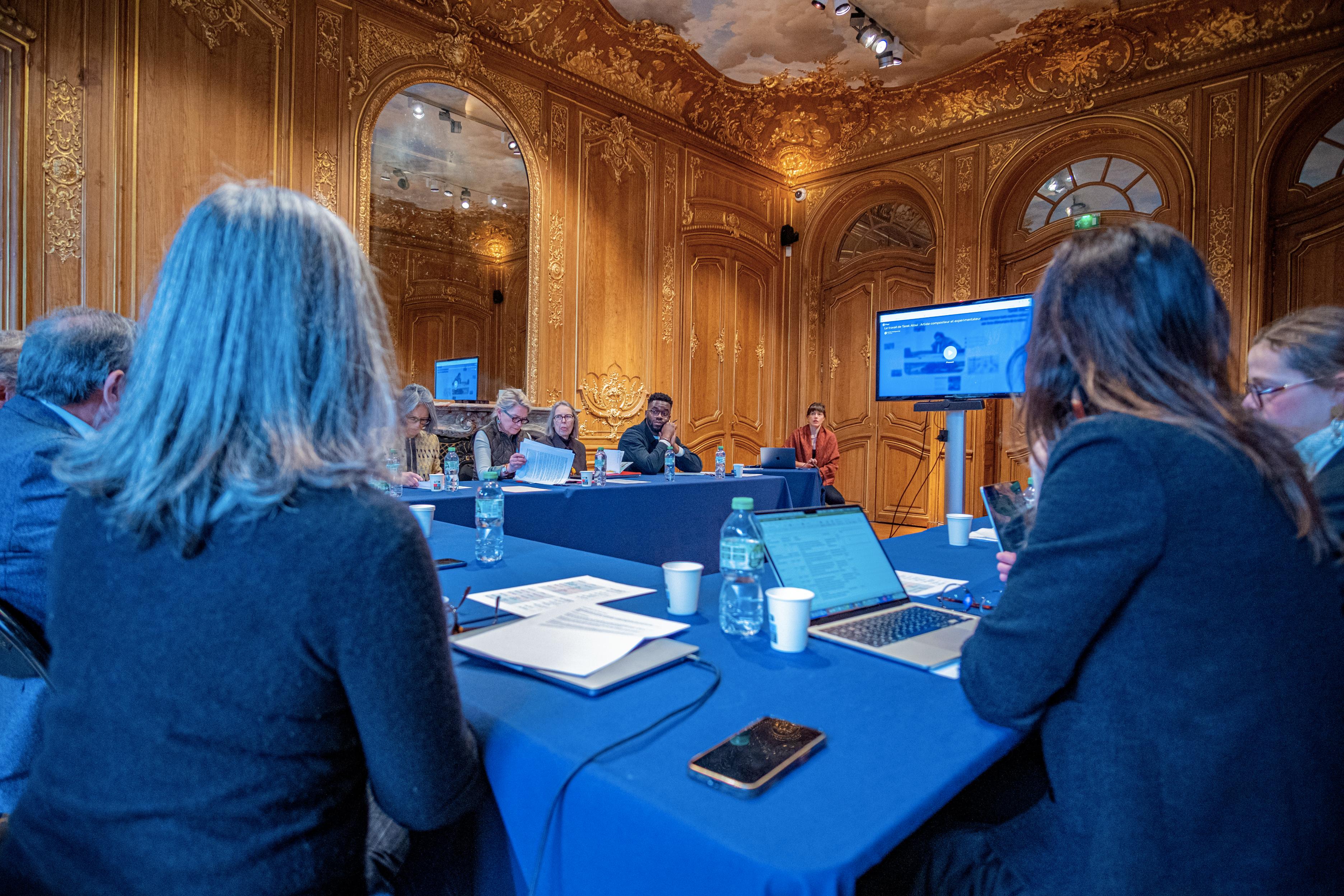 ADIAF, Prix Marcel Duchamp 2026, Annonce des artistes nommés, Comité de sélection 2026 © CLAD - THE FARM