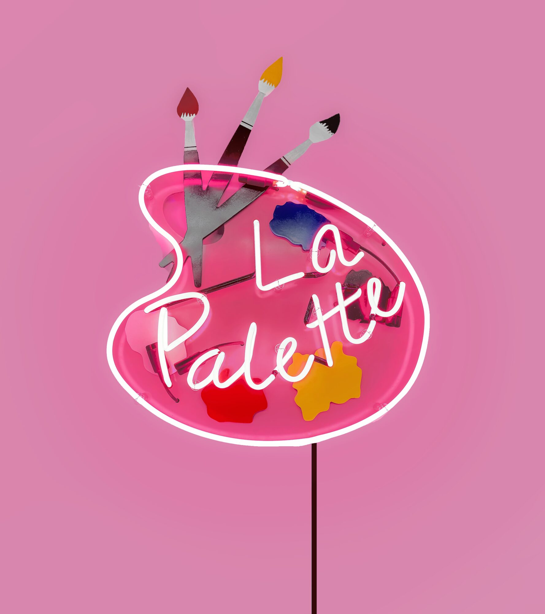 Richard Jackson, La Palette Sign, 2017