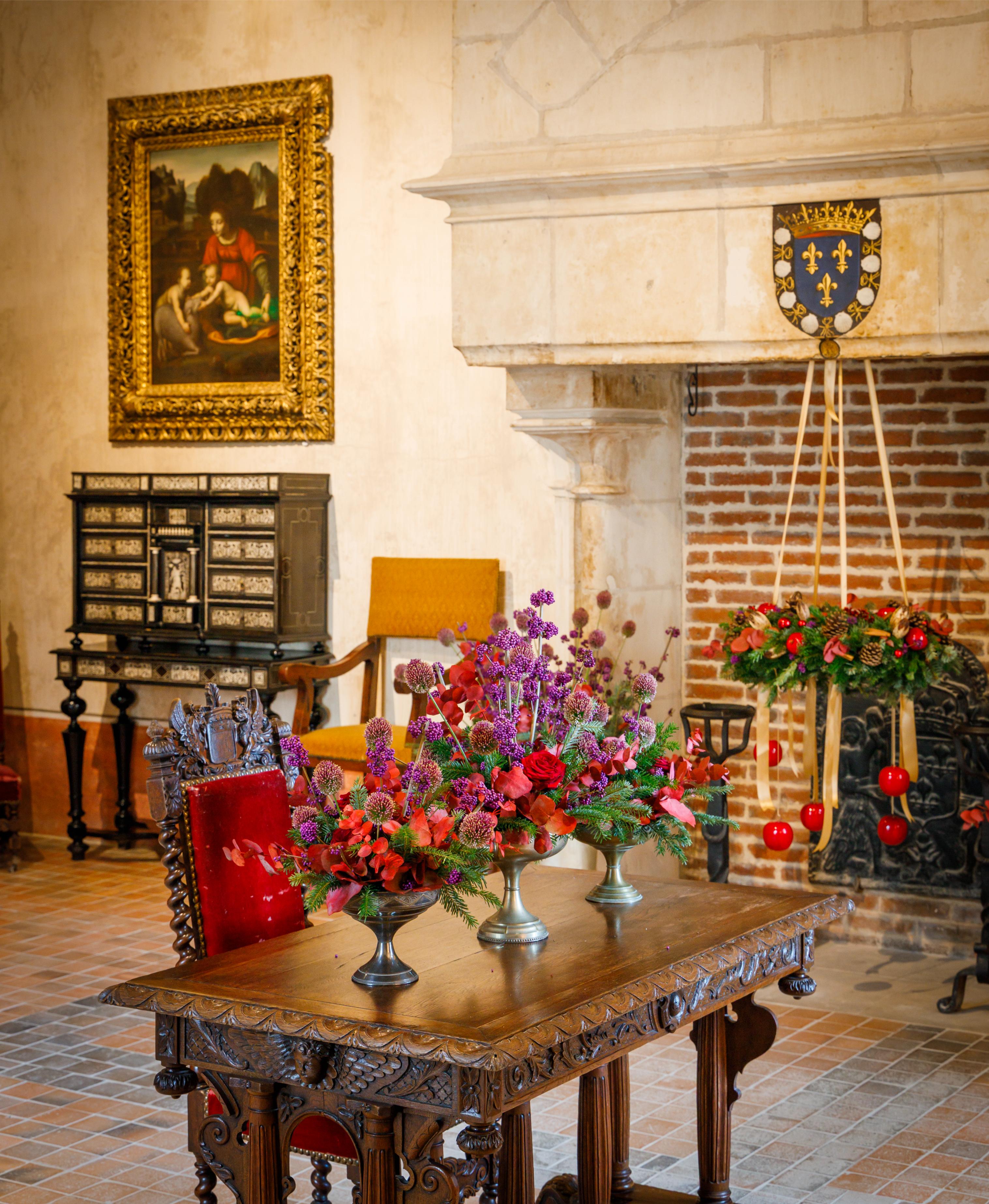 Château du Clos Lucé, Fééries de Noël 2025 © Château du Clos Lucé - Parc Leonardo da Vinci. Photo Léonard de Serres