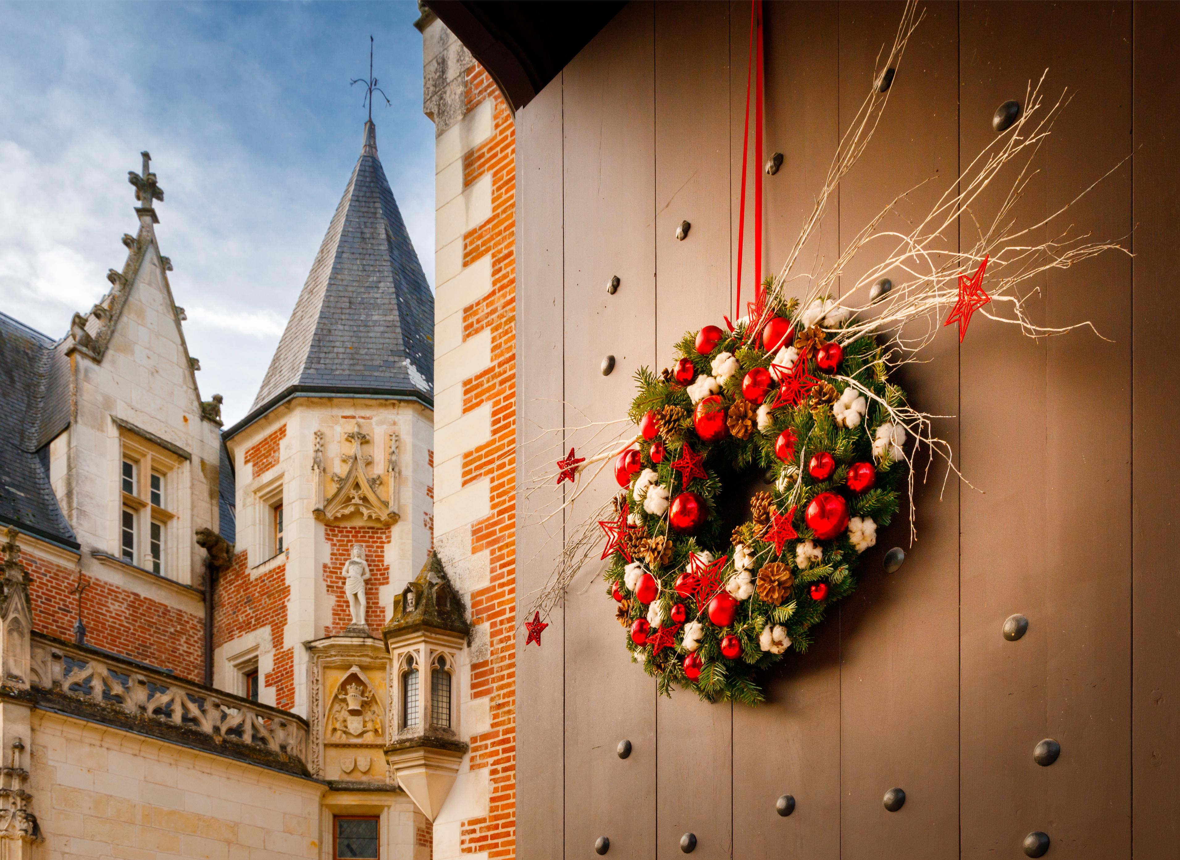Château du Clos Lucé, Fééries de Noël 2025 © Château du Clos Lucé - Parc Leonardo da Vinci. Photo Léonard de Serres