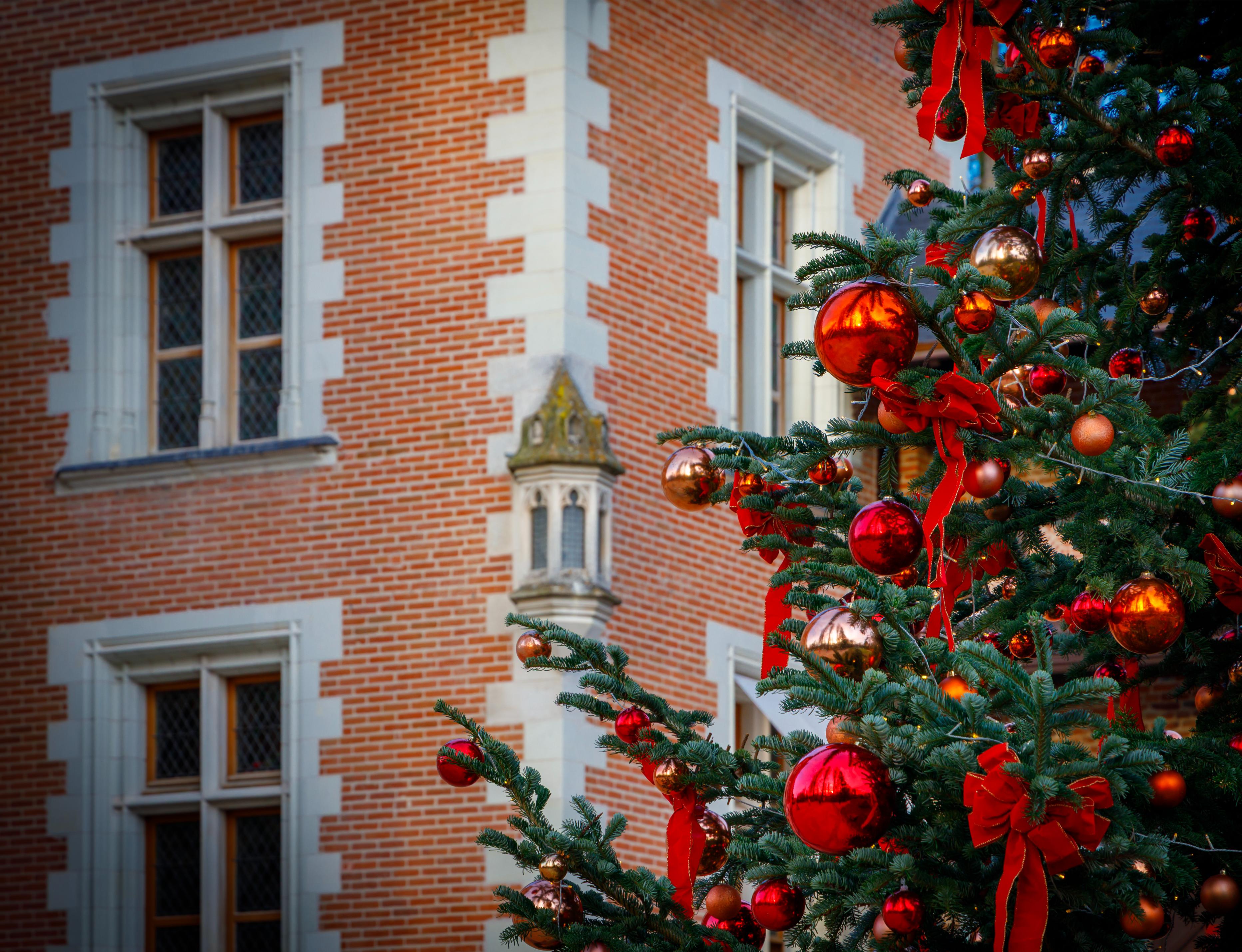 Château du Clos Lucé, Fééries de Noël 2025 © Château du Clos Lucé - Parc Leonardo da Vinci. Photo Léonard de Serres