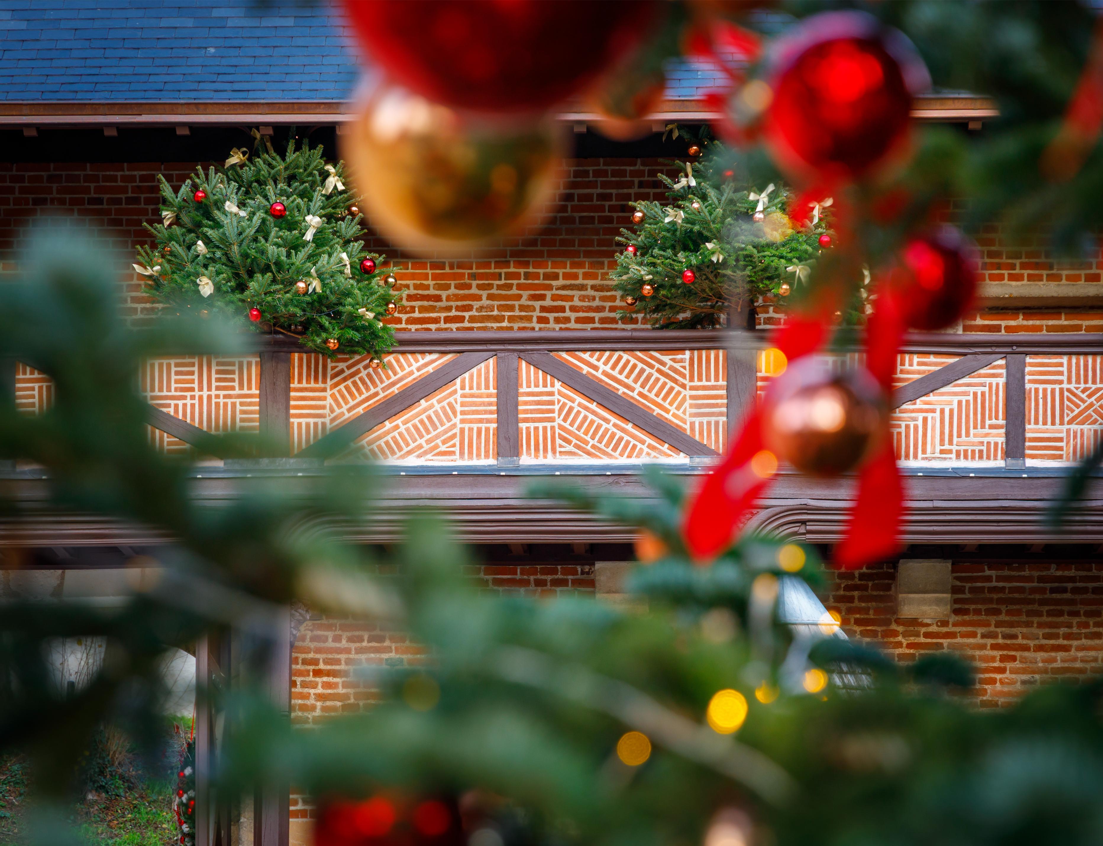 Château du Clos Lucé, Fééries de Noël 2025 © Château du Clos Lucé - Parc Leonardo da Vinci. Photo Léonard de Serres