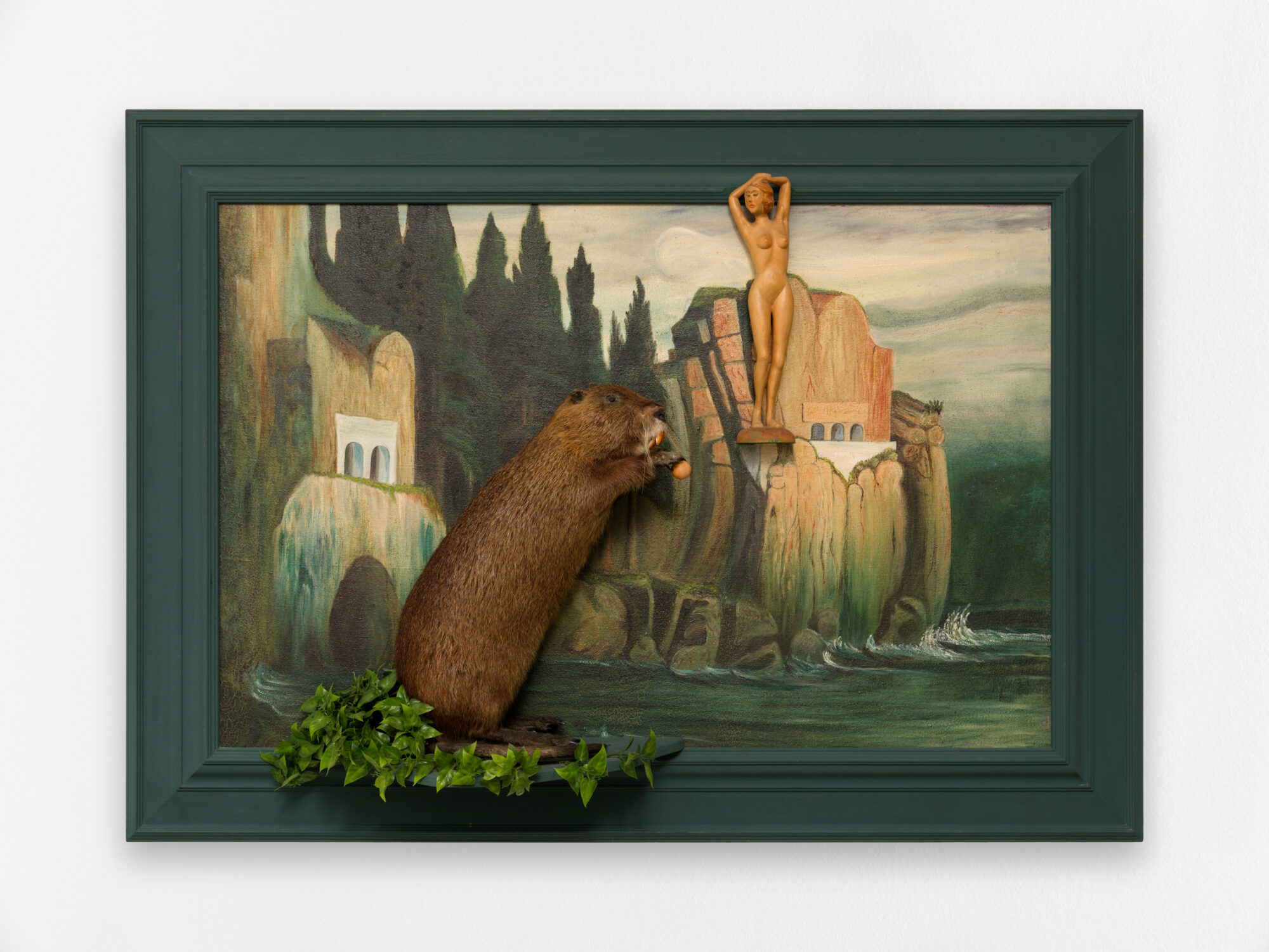 Daniel Spoerri, Der geile Biber (Le castor excité), 1988