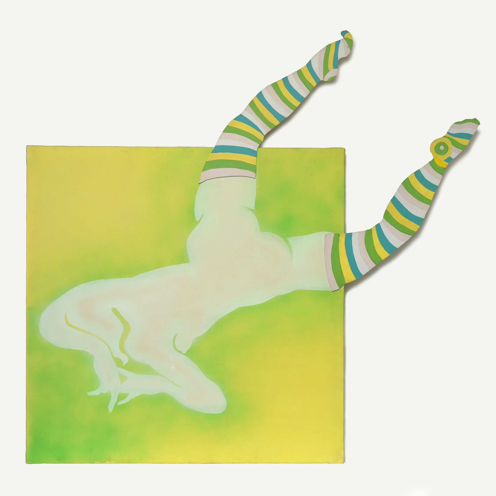 Evelyn Axell, La Sous-préfète aux champs, 1967