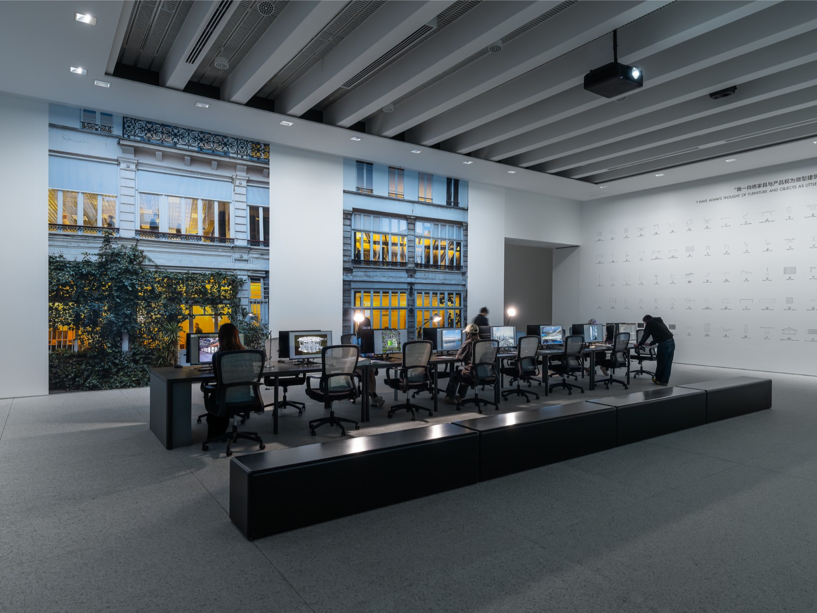 Ateliers Jean Nouvel, Exposition, Without the Artist Architecture Disappears, Museum of Art Pudong, 2026 © Alessandro Wang - Museum of Art Pudong : Ateliers Jean Nouvel
