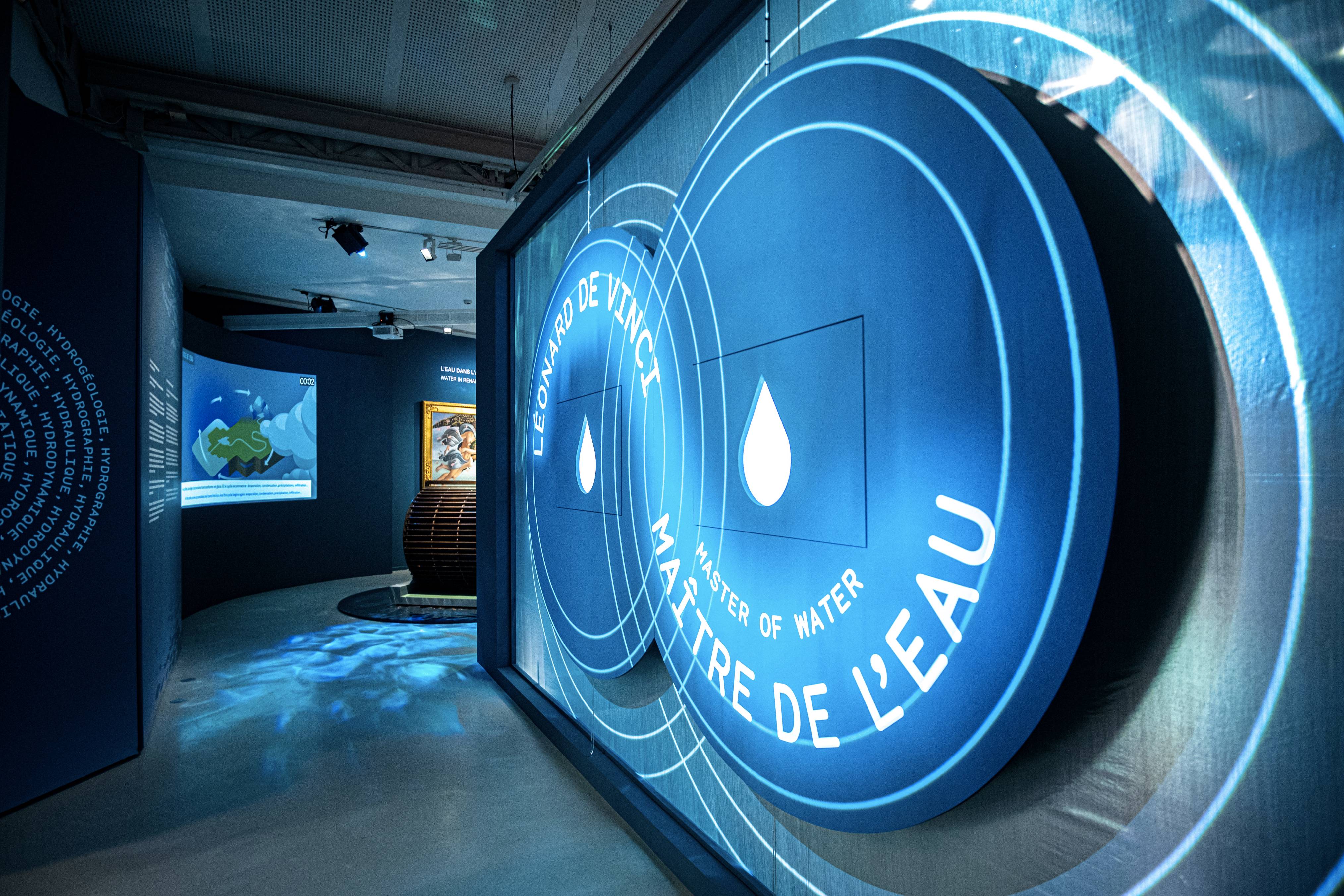Château du Clos Lucé, Exposition Léonard de Vinci Maître de l'eau, Juin 2026 © CLAD - THE FARM