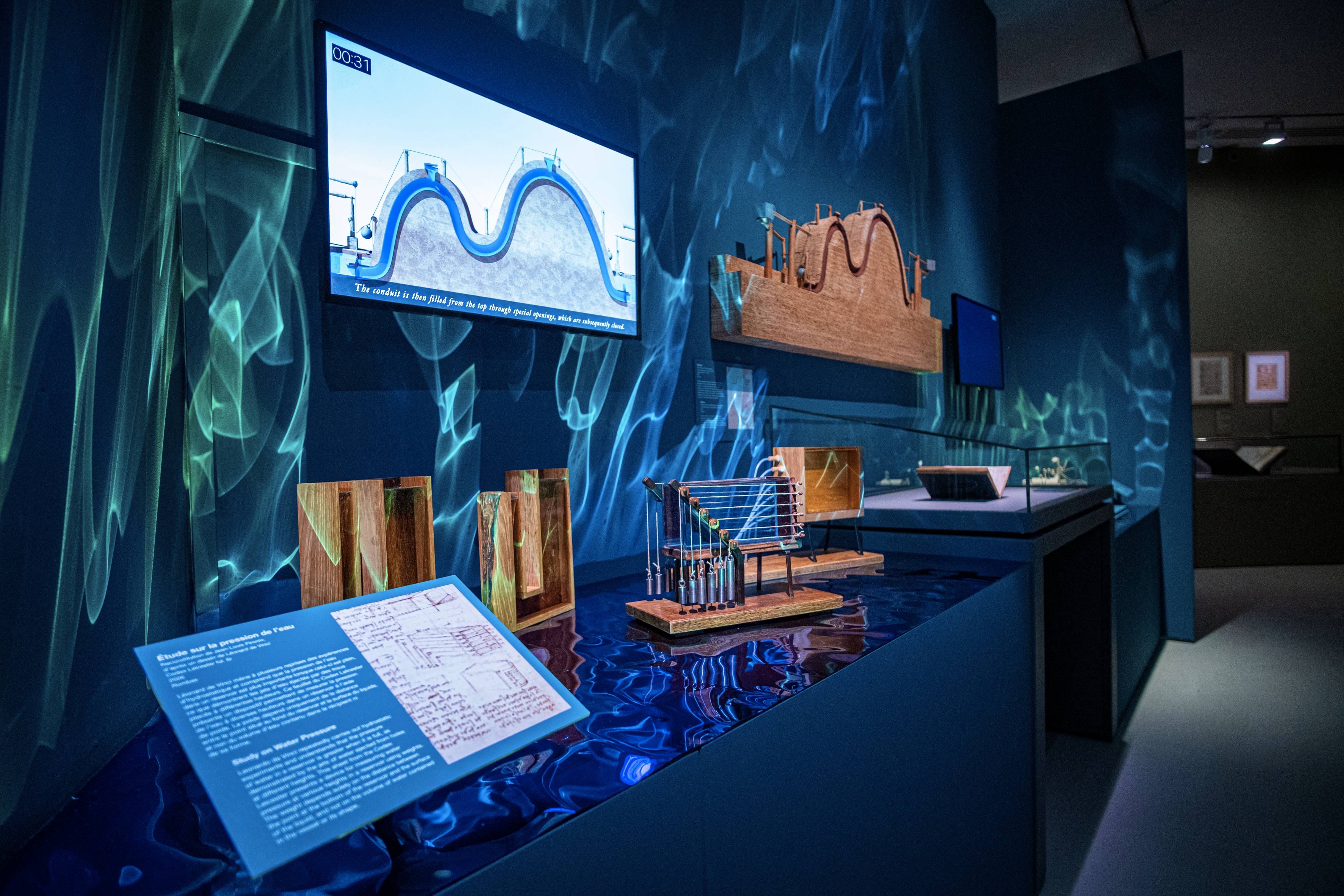 Château du Clos Lucé, Exposition Léonard de Vinci Maître de l'eau, Juin 2026 © CLAD - THE FARM