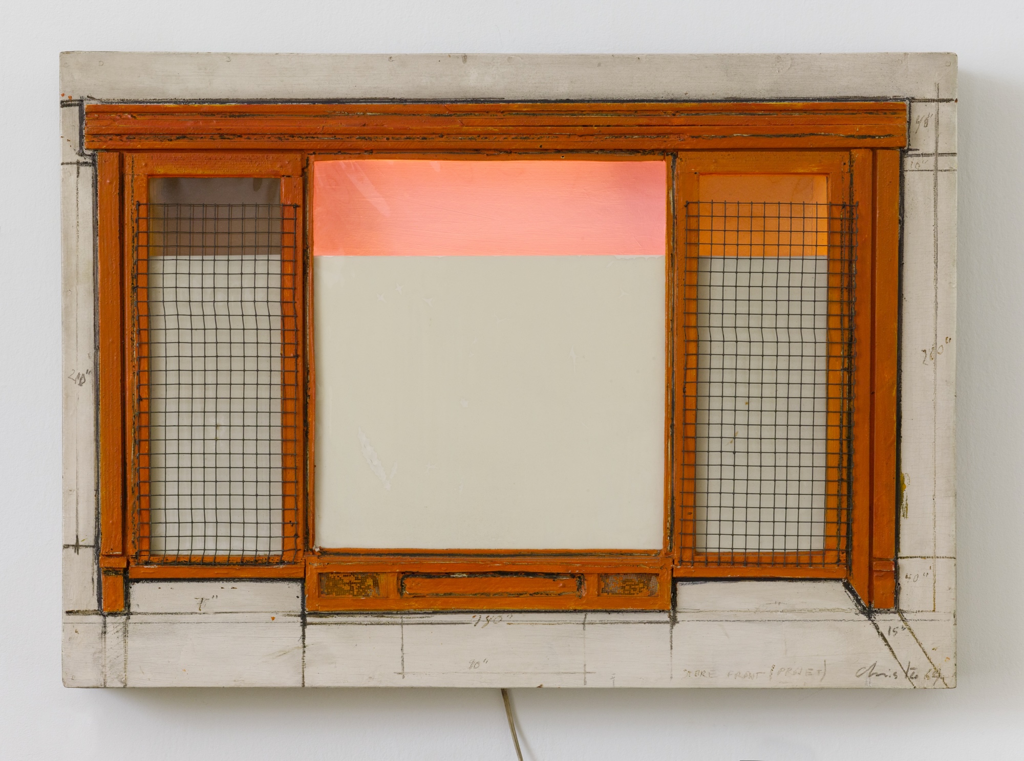 Christo, Store Front (Project), 1964