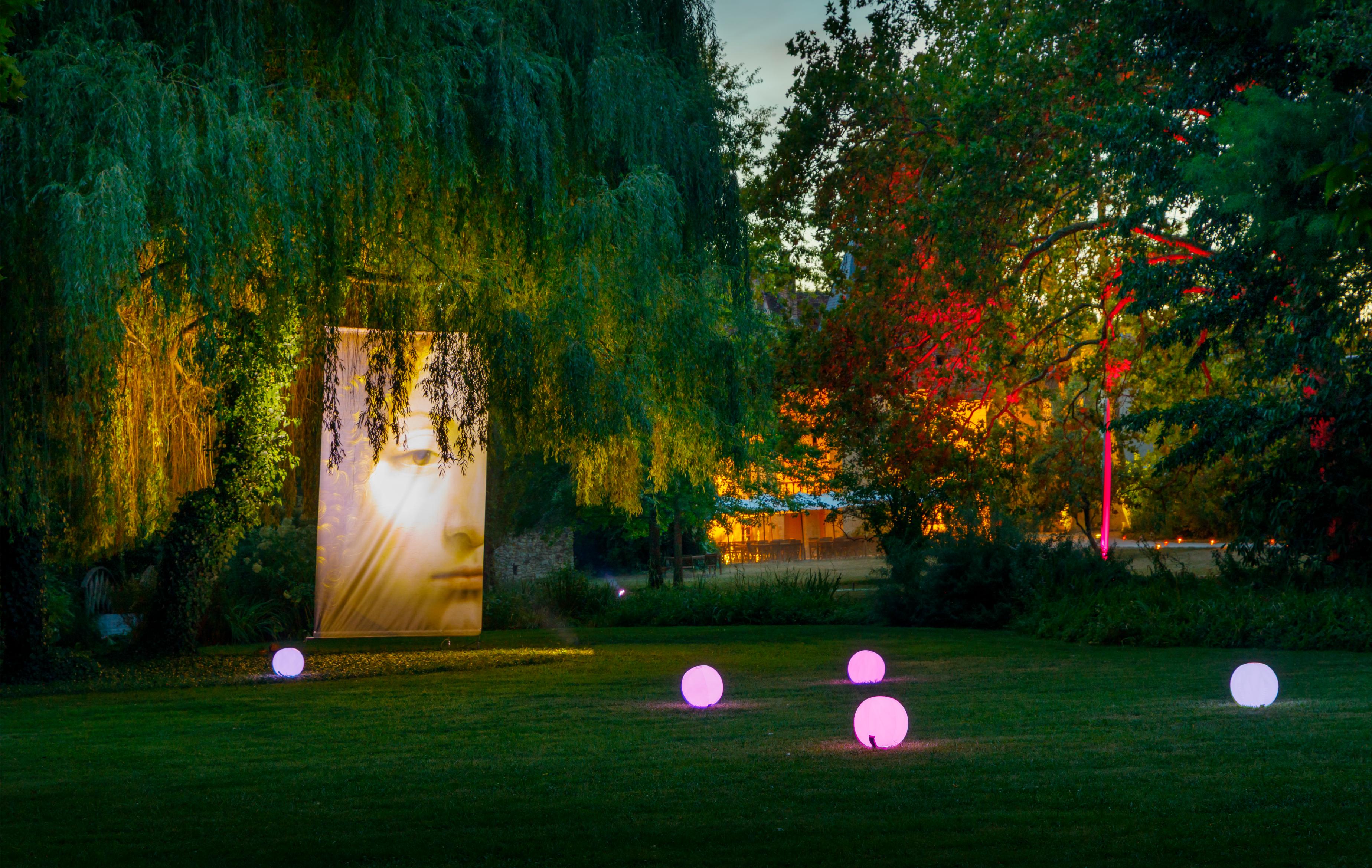 Clos Lucé, Flâneries Nocturnes 2026 © Léonard de Serres