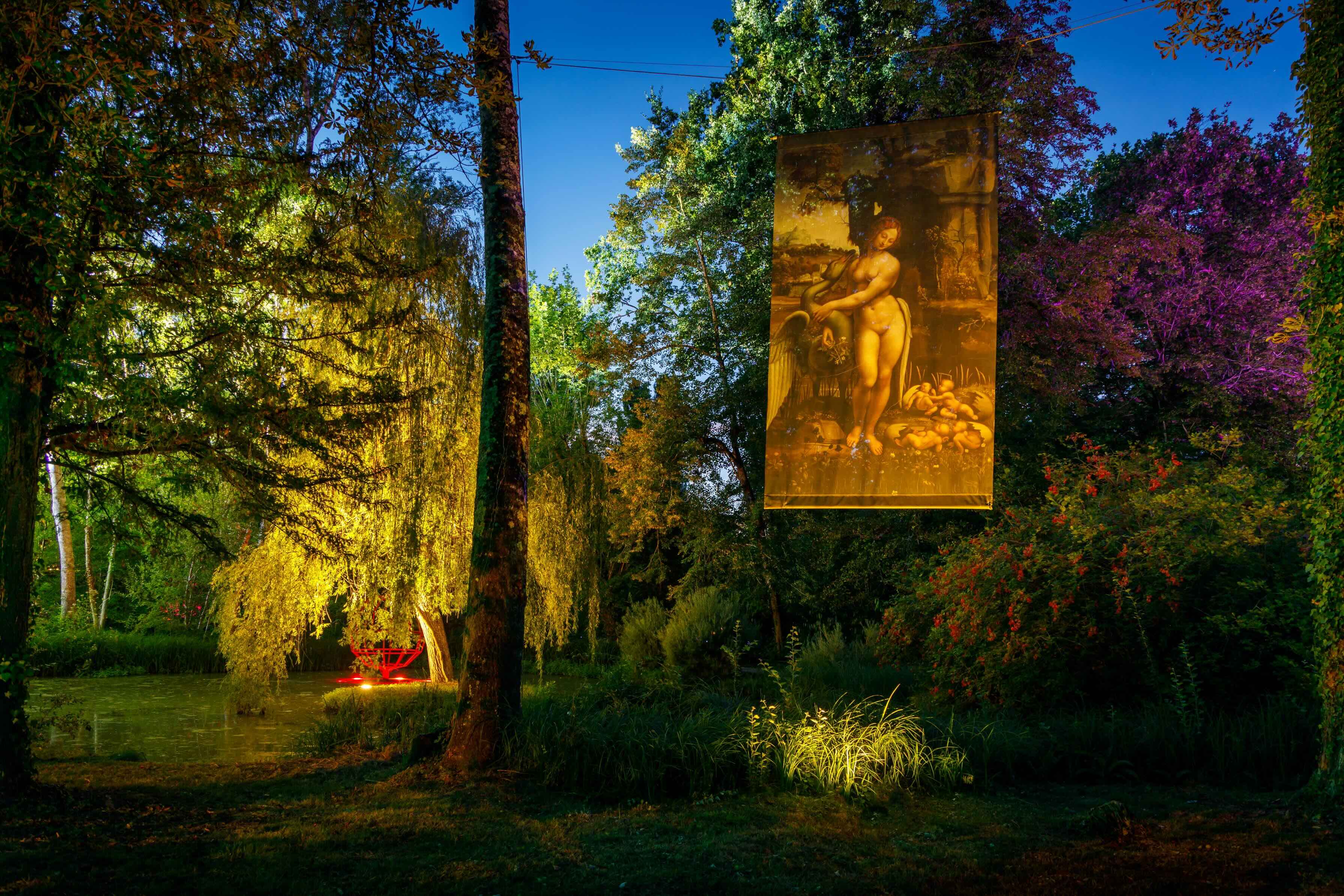 Clos Lucé, Flâneries Nocturnes 2026 © Léonard de Serres