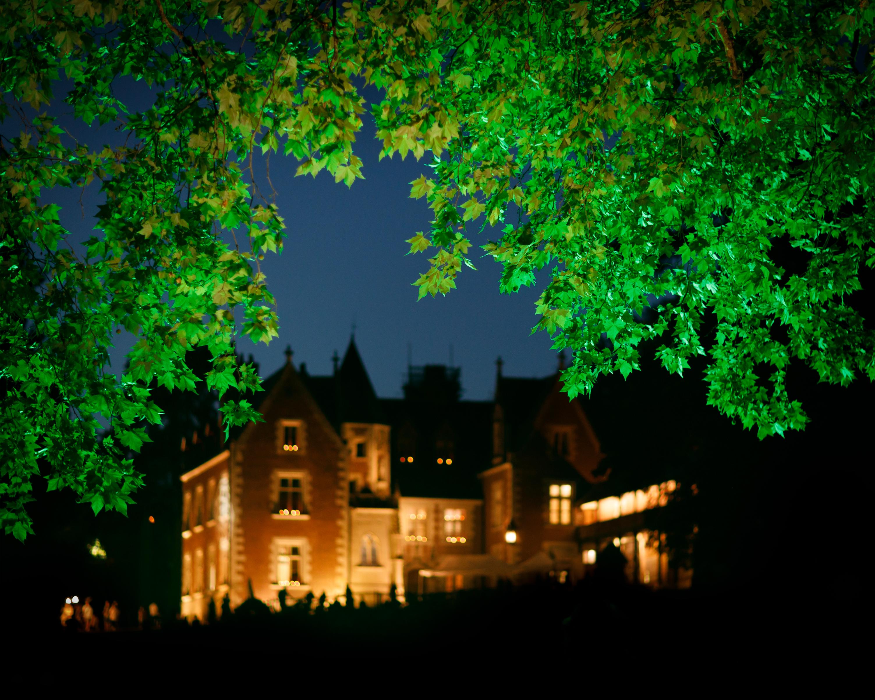 Clos Lucé, Flâneries Nocturnes 2026 © Léonard de Serres