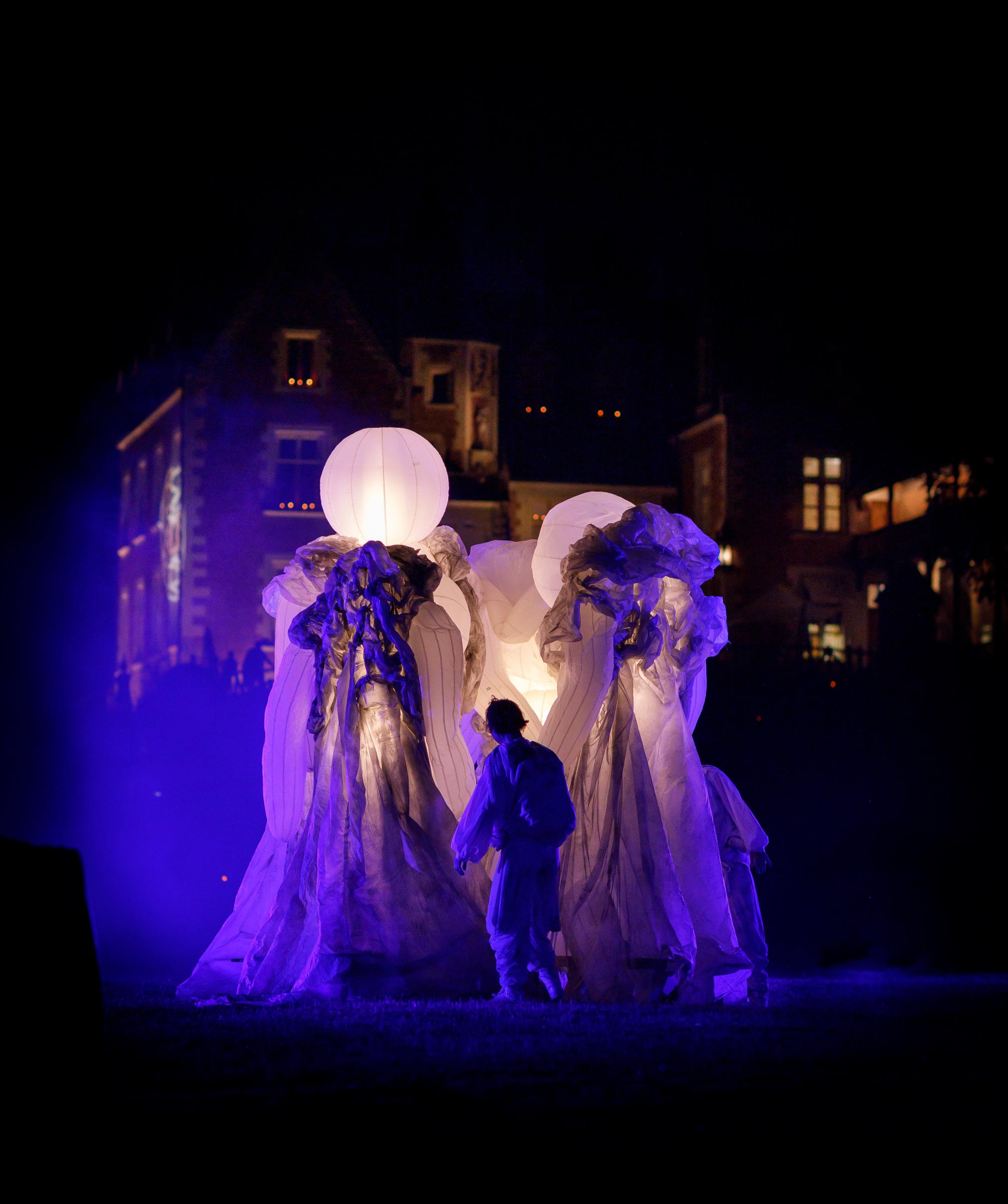 Clos Lucé, Flâneries Nocturnes 2026 © Léonard de Serres